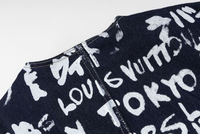 Louis Vuitton x Nigo Men Womens Jackets Denim Coat Luxury Brand Mens Jackets Top Quality Whatsapp【+1-3239614486】