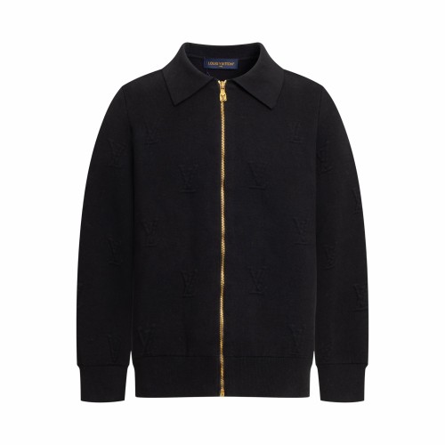 Louis Vuitton Men Womens Jacket Coat Luxury Brand Mens Jackets LV Blason Embossed Zipped Blouson Top Quality Whatsapp【+1-3239614486】