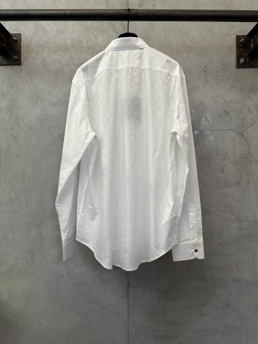 Louis Vuitton Women Mens Long Sleeve Shirts Luxury Brand Mens Shirt Monogram Long-Sleeved Shirt 1AIHS5 Top Quality Whatsapp 【+1-3239614486】