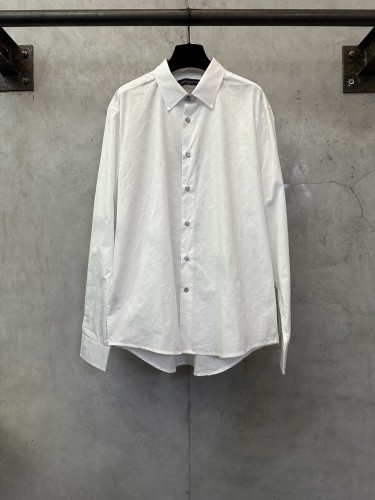 Louis Vuitton Women Mens Long Sleeve Shirts Luxury Brand Mens Shirt Monogram Long-Sleeved Shirt 1AIHS5 Top Quality Whatsapp 【+1-3239614486】