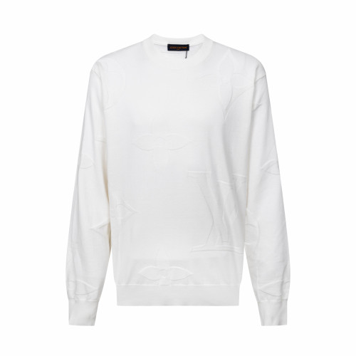 Louis Vuitton Mens Womens Sweaters Knitwear Monogram Long-Sleeved Cotton Crewneck 1AIWE9 Luxury Brand  Whatsapp【+1-3239614486】