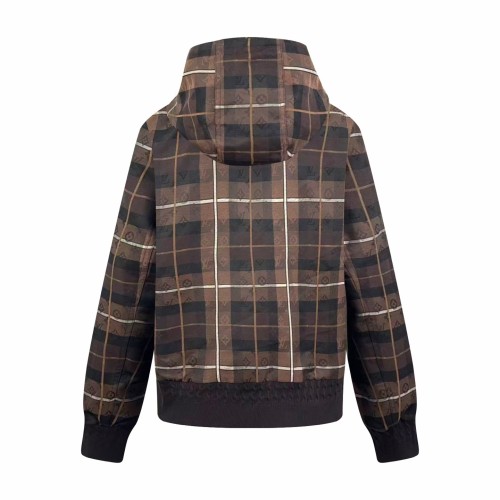 Louis Vuitton Men Womens Jacket Hoodie Coat Luxury Brand Mens Jacket Tailored Hooded Blouson 1AIJQH Top Quality Whatsapp【+1-3239614486】