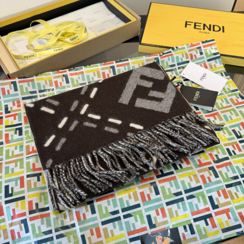 Fendi Scarves Men Womens Fashion Scarf  FXT462AYKUF1U6N with Original Box Whatsapp【+1-3239614486】