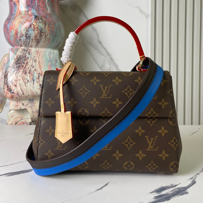Louis Vuitton Womens Bags Shoulder Bag Luxury Brand Cluny BB M46055 with Original Box whatsapp 【+1-3239614486】