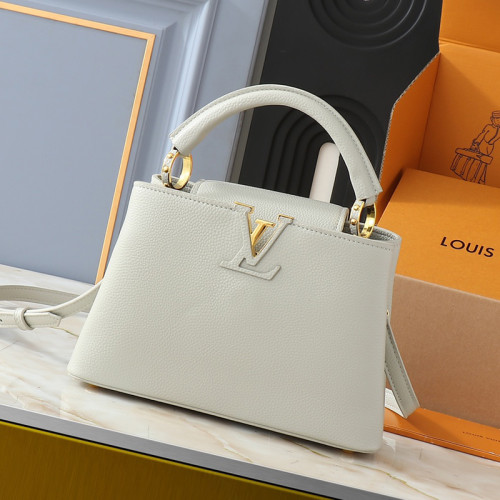 Louis Vuitton Womens Bags Handbags Luxury Brand Capucines Mini handbag M24733 Messenger Shoulder Bags whatsapp【+1-3239614486】