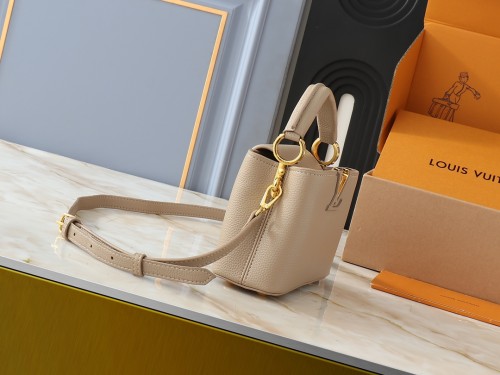 Louis Vuitton Womens Bags Handbags Luxury Brand Capucines Mini handbag M24733 Messenger Shoulder Bags whatsapp【+1-3239614486】