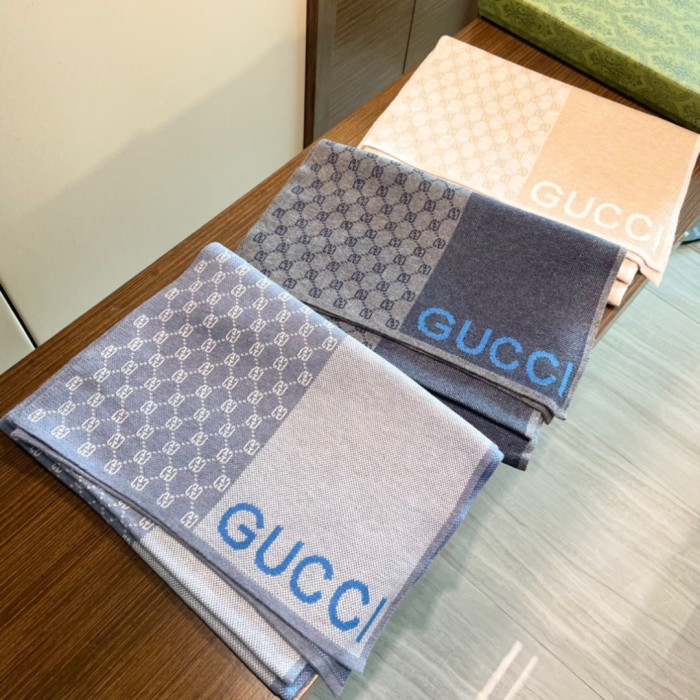 Gucci Scarves Men Womens Fashion Scarf with Original Box Whatsapp【+1-3239614486】