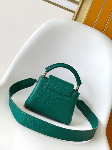 Louis Vuitton Womens Bags Handbags Luxury Brand Capucines Mini handbag M24733 Messenger Shoulder Bags whatsapp【+1-3239614486】