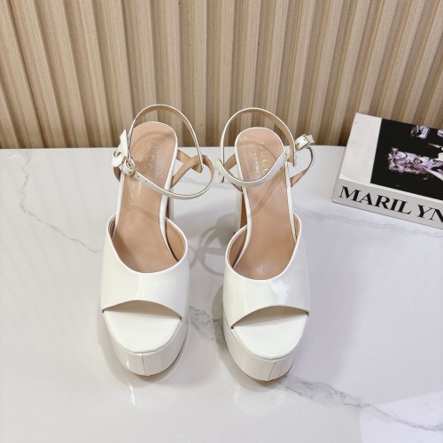 Gucci Womens Shoes Pumps Heels 12cm and 5cm Platform Luxury Brand Gucci Leather Platform Block Heel Ankle Strap Sandals with Original Box whatsapp【+1-3239614486】