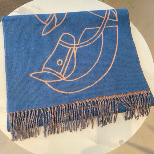 Hermes Scarves Men Womens Fashion Scarf Shawl Casaque Entrelacs Equestres with Original Box Whatsapp【+1-3239614486】