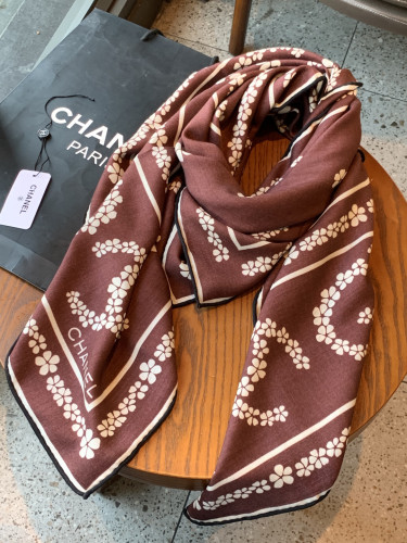 Chanel Scarves Womens Fashion Scarf with Original Box Whatsapp【+1-3239614486】