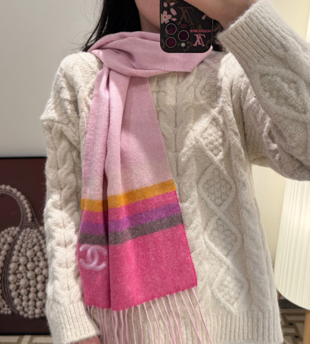 Chanel Scarves Womens Fashion Scarf with Original Box Whatsapp【+1-3239614486】
