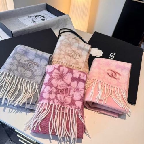 Chanel Scarves Womens Fashion Scarf with Original Box Whatsapp【+1-3239614486】
