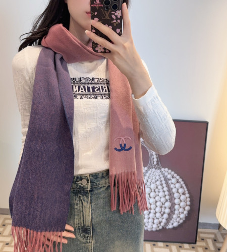 Chanel Scarves Womens Fashion Scarf with Original Box Whatsapp【+1-3239614486】