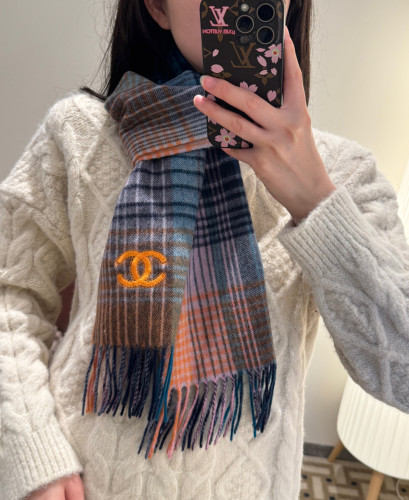 Chanel Scarves Womens Fashion Scarf with Original Box Whatsapp【+1-3239614486】