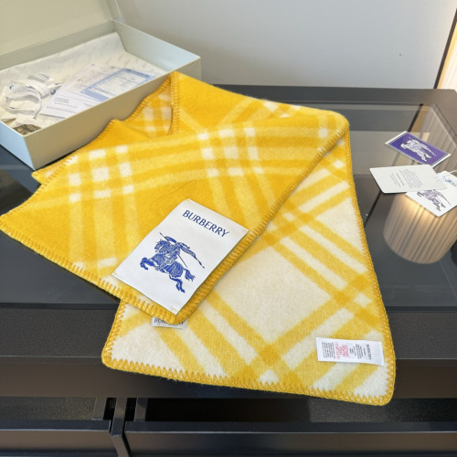 Burberry Scarves Men Womens Fashion Scarf Narrow Check Wool Scarf with Original Box Whatsapp【+1-3239614486】