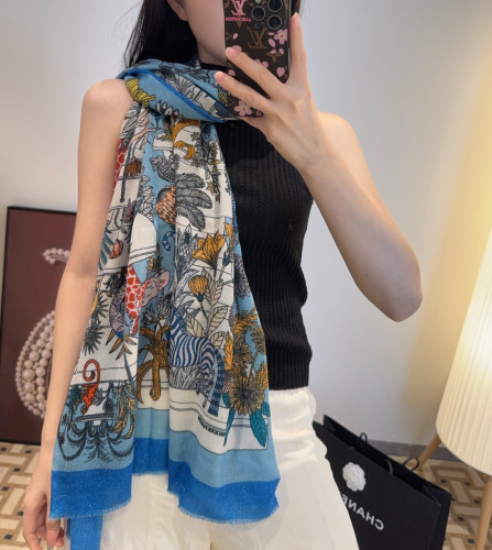 Louis Vuitton Scarves Womens Fashion Scarf with Original Box Whatsapp【+1-3239614486】
