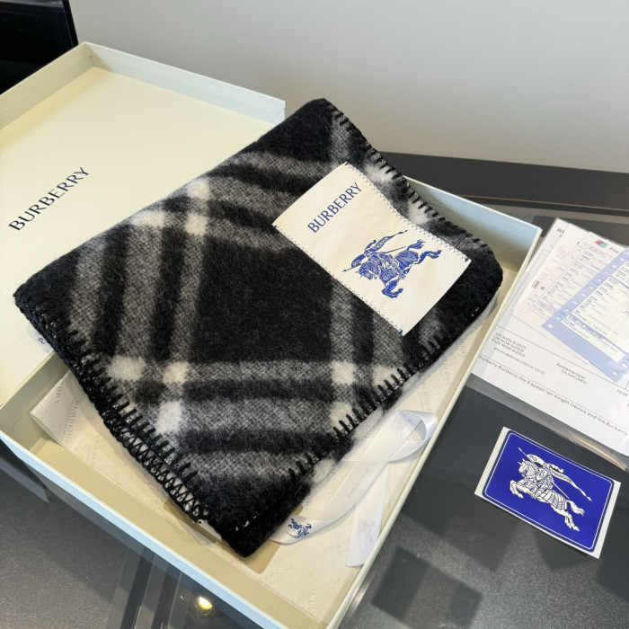 Burberry Scarves Men Womens Fashion Scarf Narrow Check Wool Scarf with Original Box Whatsapp【+1-3239614486】