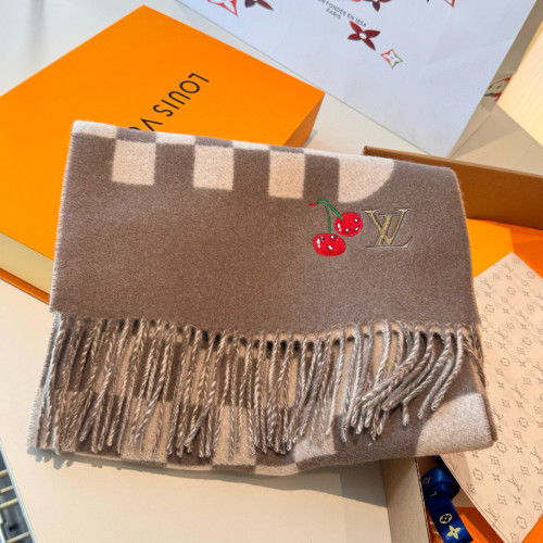 Louis Vuitton Scarves Men Womens Fashion Scarf with Original Box Whatsapp【+1-3239614486】