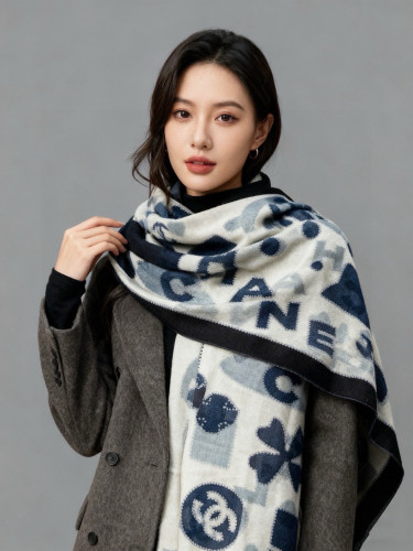 Chanel Scarves Womens Fashion Scarf with Original Box Whatsapp【+1-3239614486】