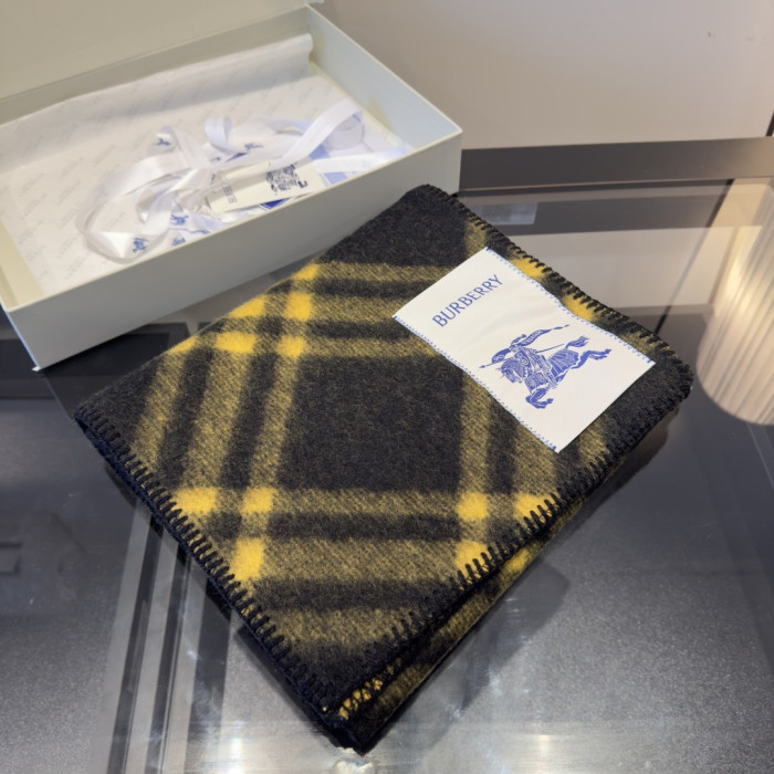 Burberry Scarves Men Womens Fashion Scarf Narrow Check Wool Scarf with Original Box Whatsapp【+1-3239614486】