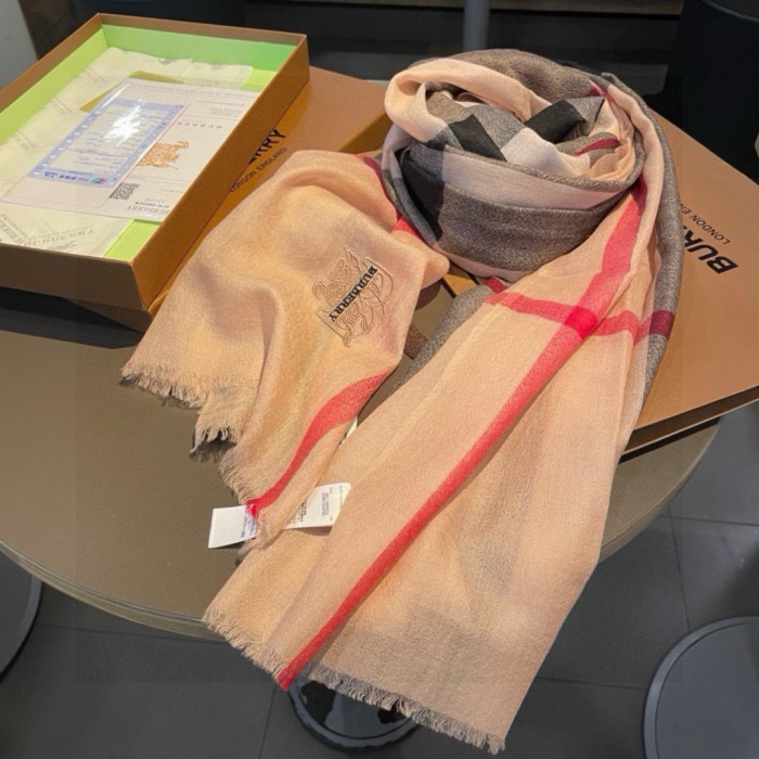 Burberry Scarves Womens Fashion Scarf with Original Box Whatsapp【+1-3239614486】