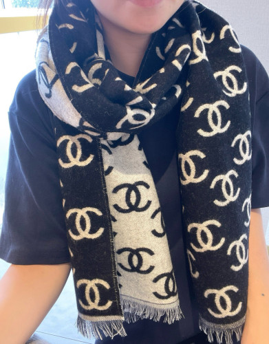 Chanel Scarves Men Womens Fashion Scarf with Original Box Whatsapp【+1-3239614486】