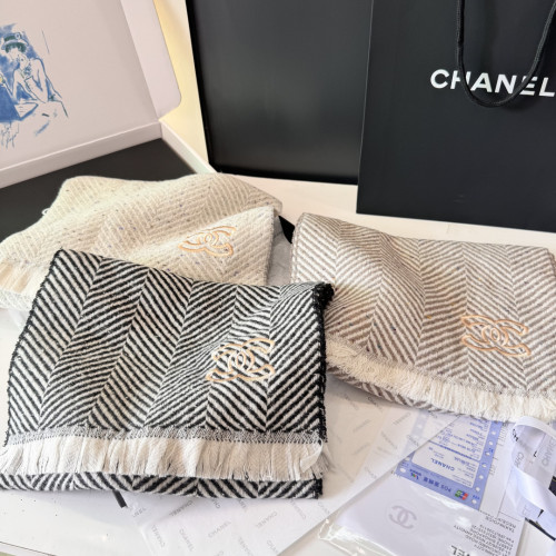 Chanel Scarves Womens Fashion Scarf with Original Box Whatsapp【+1-3239614486】