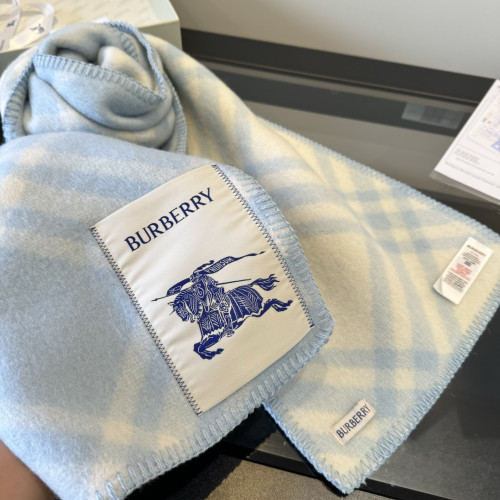 Burberry Scarves Men Womens Fashion Scarf Narrow Check Wool Scarf with Original Box Whatsapp【+1-3239614486】