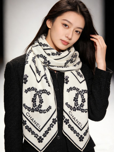 Chanel Scarves Womens Fashion Scarf with Original Box Whatsapp【+1-3239614486】