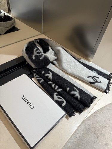 Chanel Scarves Womens Fashion Scarf with Original Box Whatsapp【+1-3239614486】