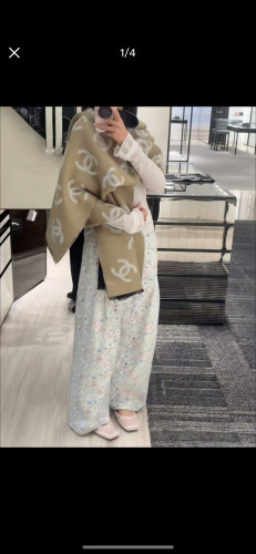 Chanel Scarves Womens Fashion Scarf with Original Box Whatsapp【+1-3239614486】