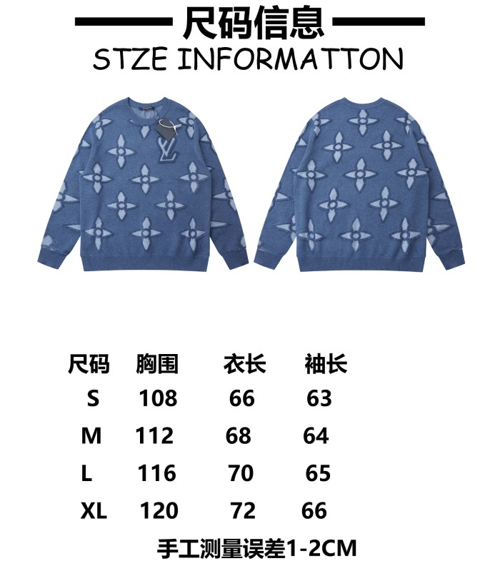 Louis Vuitton Mens Womens Sweaters Knitwear Top Quality Luxury Brand  Whatsapp【+1-3239614486】