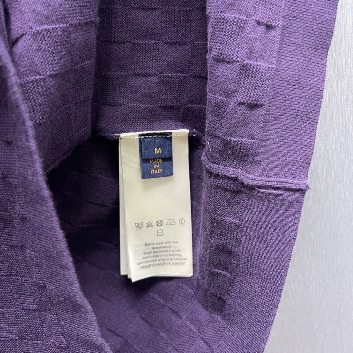 Louis Vuitton  Luxury Brand Men Womens Damier Jacquard Short-Sleeved Crewneck 1AJTVG Whatsapp 【+1-3239614486】