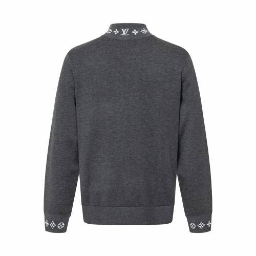 Louis Vuitton Mens Jacket Knitwear Luxury Brand Mens Jackets Double-Face Knit Travel Blouson 1AGJWM Top Quality Whatsapp【+1-3239614486】