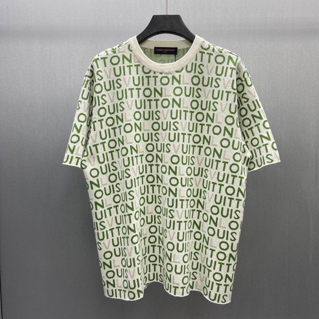 Louis Vuitton  Luxury Brand Men Womens Short Sleeve T-Shirt Monogram T-Shirt Whatsapp 【+1-3239614486】