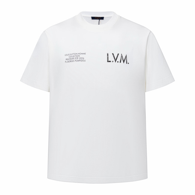 Louis Vuitton  Luxury Brand Men Womens Short Sleeve T-Shirt Whatsapp 【+1-3239614486】