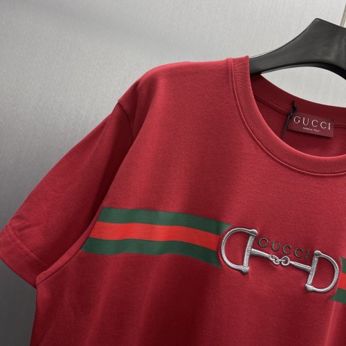Gucci Luxury Brand Women Mens Short Sleeve T-Shirt Medium cotton jersey T-shirt with print ‎855021 XJHOJ 6318 Top Quality Luxury Brand Whatsapp 【+1-3239614486】