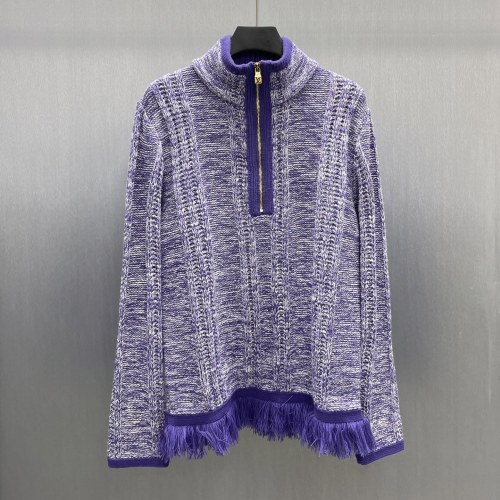 Louis Vuitton Mens Womens Sweaters Knitwear Hybrid Half-Zip Pullover Top Quality Luxury Brand  Whatsapp【+1-3239614486】