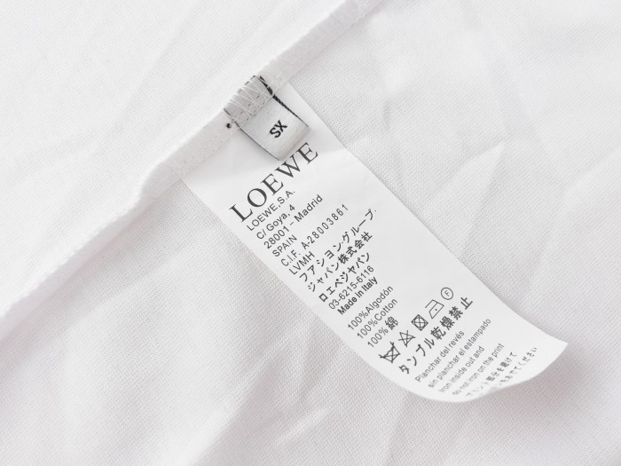 Loewe Women Mens Short Sleeve Shirts Luxury Brand Mens Shirt Top Quality Whatsapp 【+1-3239614486】