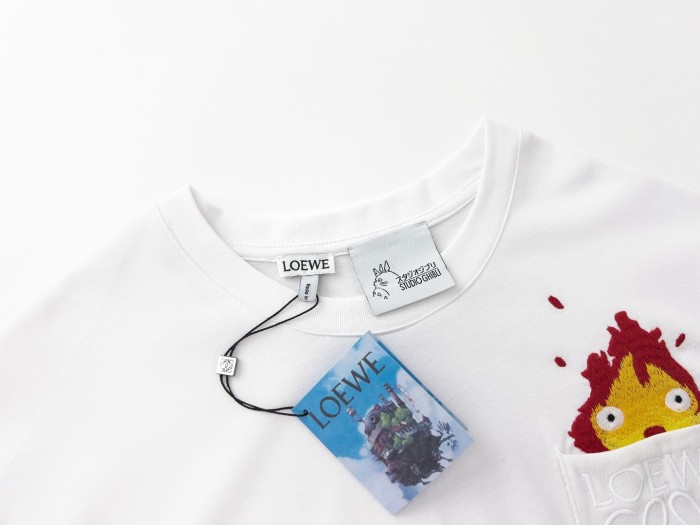 Loewe Women Mens Short Sleeve Shirts Luxury Brand Mens Shirt Top Quality Whatsapp 【+1-3239614486】