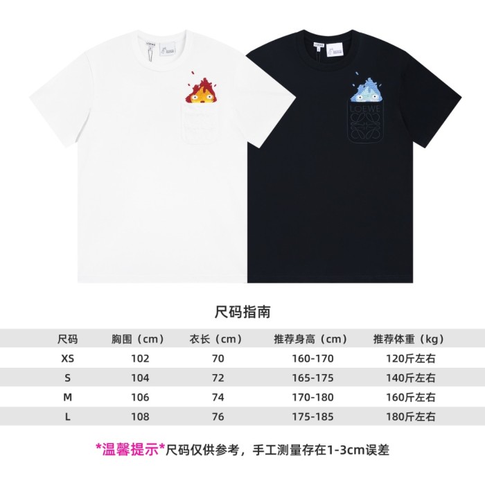 Loewe Women Mens Short Sleeve Shirts Luxury Brand Mens Shirt Top Quality Whatsapp 【+1-3239614486】