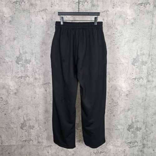 Balenciaga Luxury Brand Women Mens Pant MEN'S CURSIVE BAGGY PANTS IN BLACK/WHITE 846917TTVM86552 with Original Box Whatsapp 【+1-3239614486】