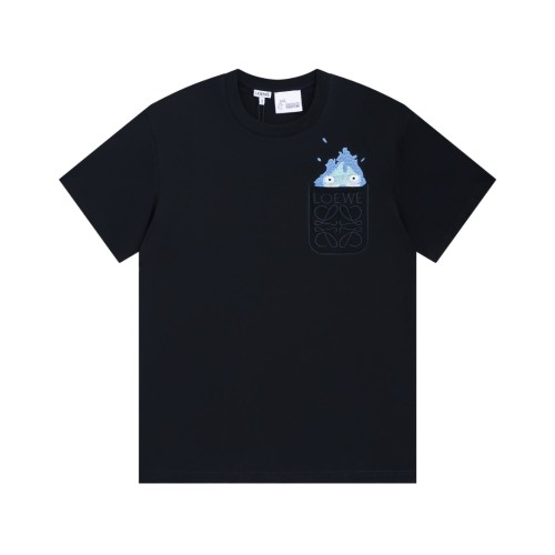 Loewe Women Mens Short Sleeve Shirts Luxury Brand Mens Shirt Top Quality Whatsapp 【+1-3239614486】