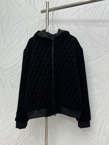 Fendi Men Womens Coat Luxury Brand Mens Hoodie Jacket Top Quality Whatsapp【+1-3239614486】