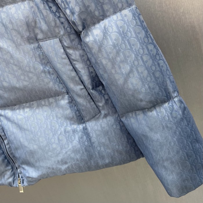 Dior Design Mens Womens Winter Windprood Down Jackets Dior Oblique Down Jacket Whatsapp【+1-3239614486】