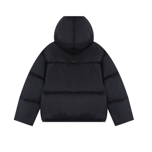 Prada Womens Coat Jackets Fashion Women Hooded Re-Nylon down jacket Luxury Brand Whatsapp【+1-3239614486】