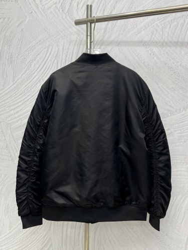 Prada Men Womens Coat Jacket Men Coats Re-Nylon bomber jacket SGB903_1WQ8_F0002_S_222 Luxury Brand Whatsapp【+1-3239614486】