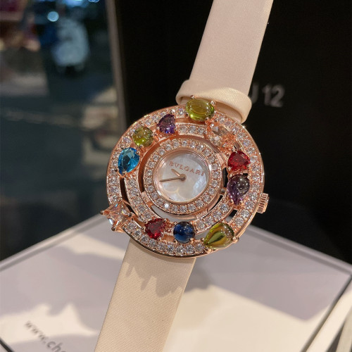 Bvlgari Womens Watch Luxury Brand Design Fashion Type 36MM 8MM with Original Box Whatsapp 【+1-3239614486】