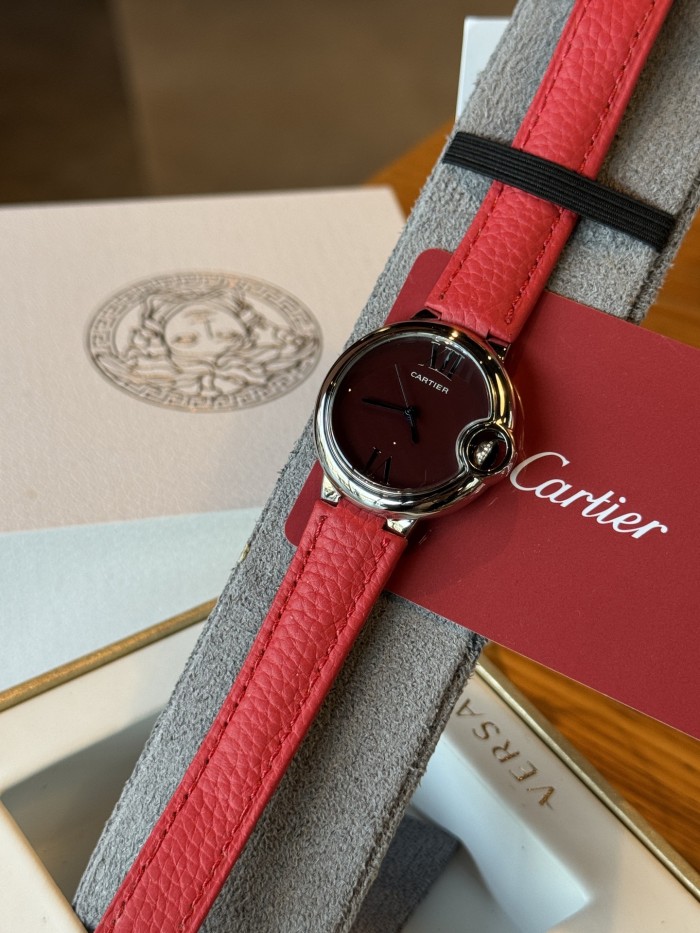 Cartier Womens Watch Luxury Brand Design Fashion Type 33mm with Original Box Whatsapp 【+1-3239614486】